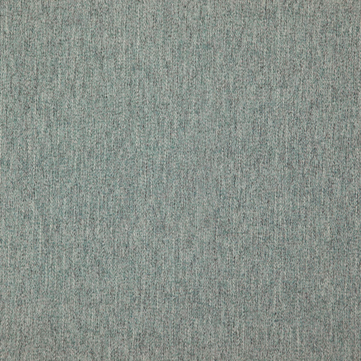 Muted teal-grey woven surface with fine vertical striations and subtle mottling
