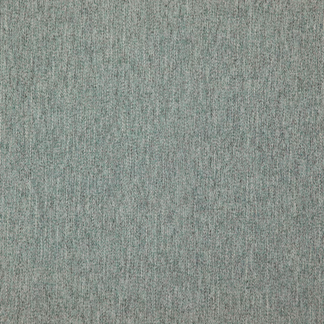 Muted teal-grey woven surface with fine vertical striations and subtle mottling