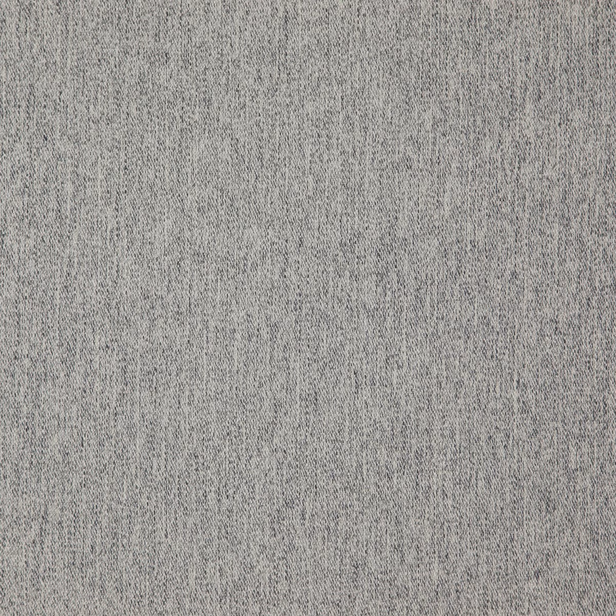 Close-up of 28 Plaza grey textile with fine, softly mottled vertical weave