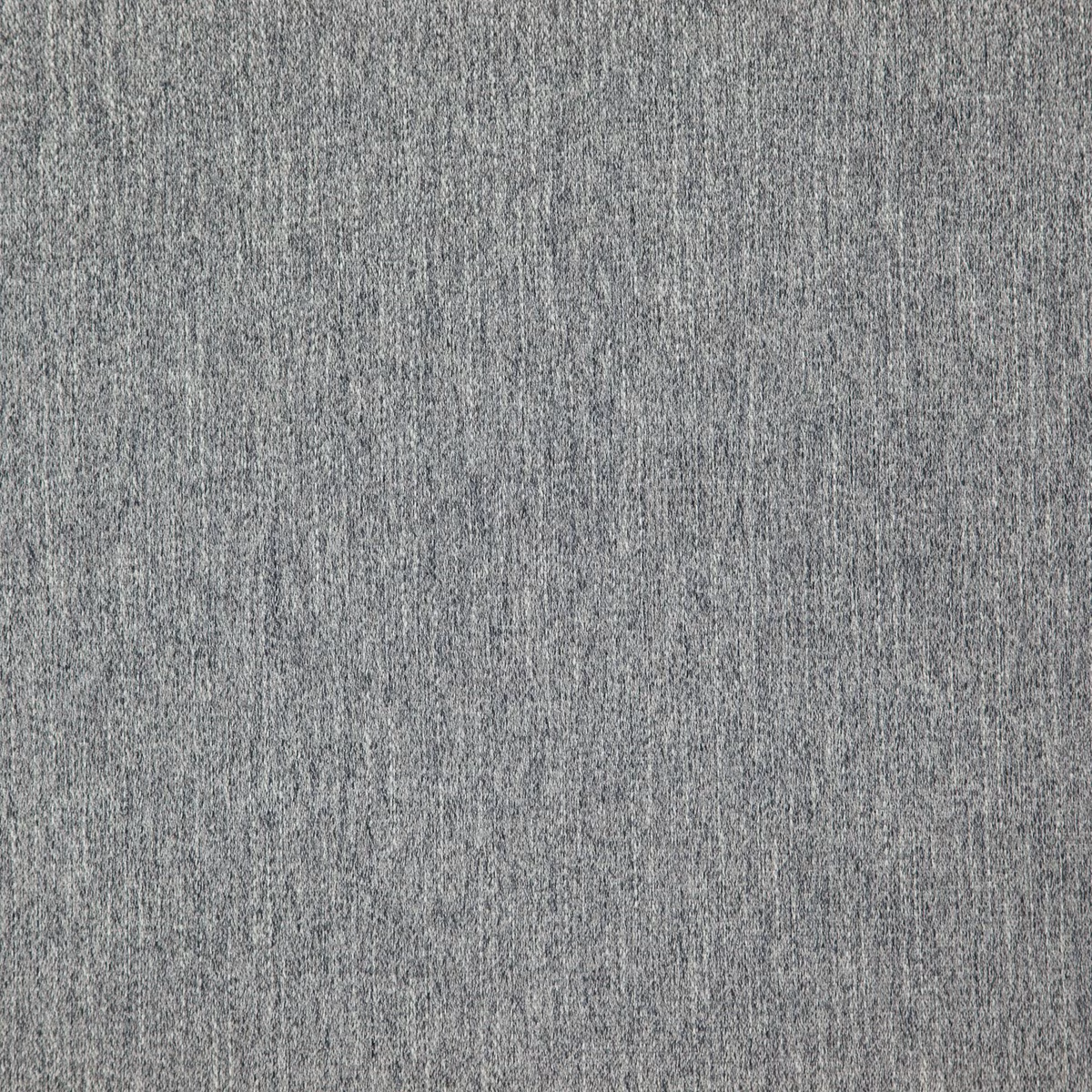 Cool grey Croft textile with fine vertical slubs and softly mottled woven surface