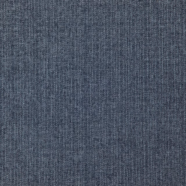 Close-up of deep blue-charcoal Croft fabric with fine irregular vertical weave