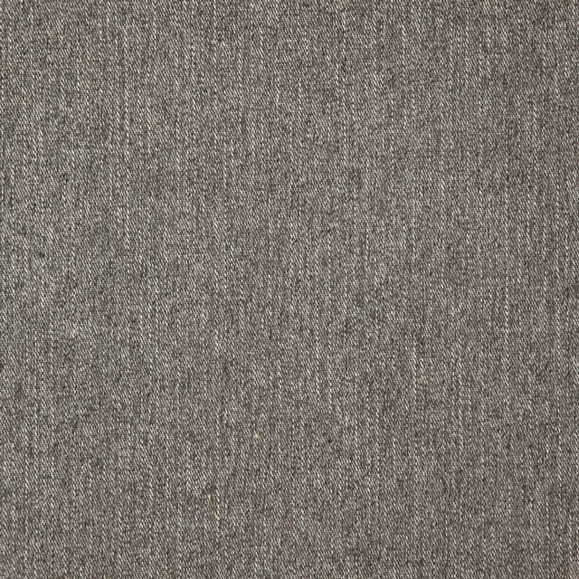 Dark ink-grey woven fabric showing fine pale flecks and a close texture