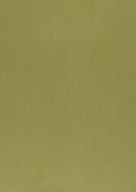 Muted olive-green Willow fabric with a fine vertical plain weave and matte texture