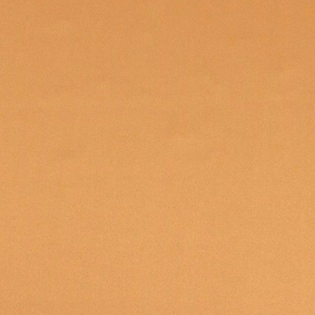 Plain muted ginger-orange fabric showing a softly mottled fine-grain surface