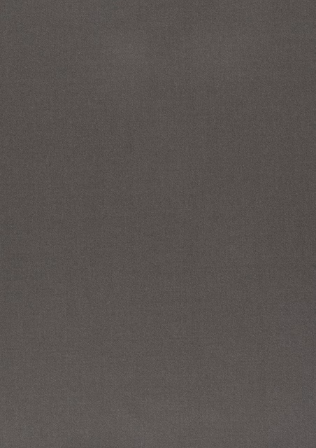 Close view of dark slate charcoal fabric showing a fine, even woven grain