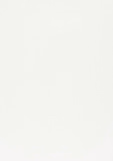 Near-white plain fabric swatch with barely visible soft surface texture