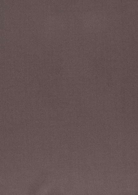 Dusky taupe-mauve woven fabric with fine vertical texture in close-up