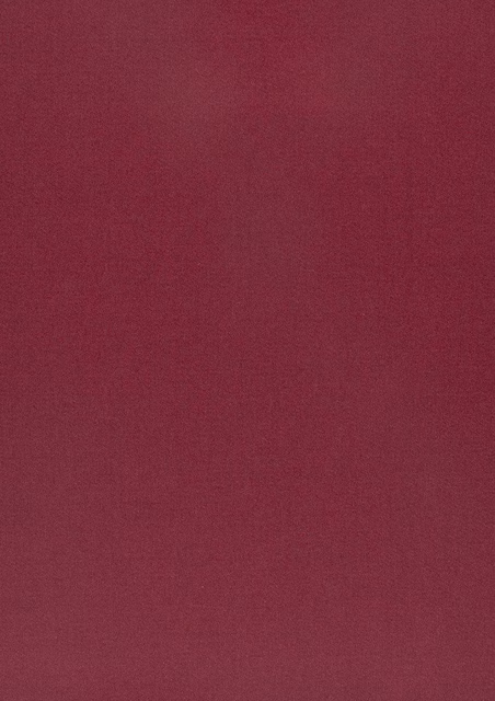 Close-up of deep crimson woven fabric with a subtly mottled, low-contrast surface