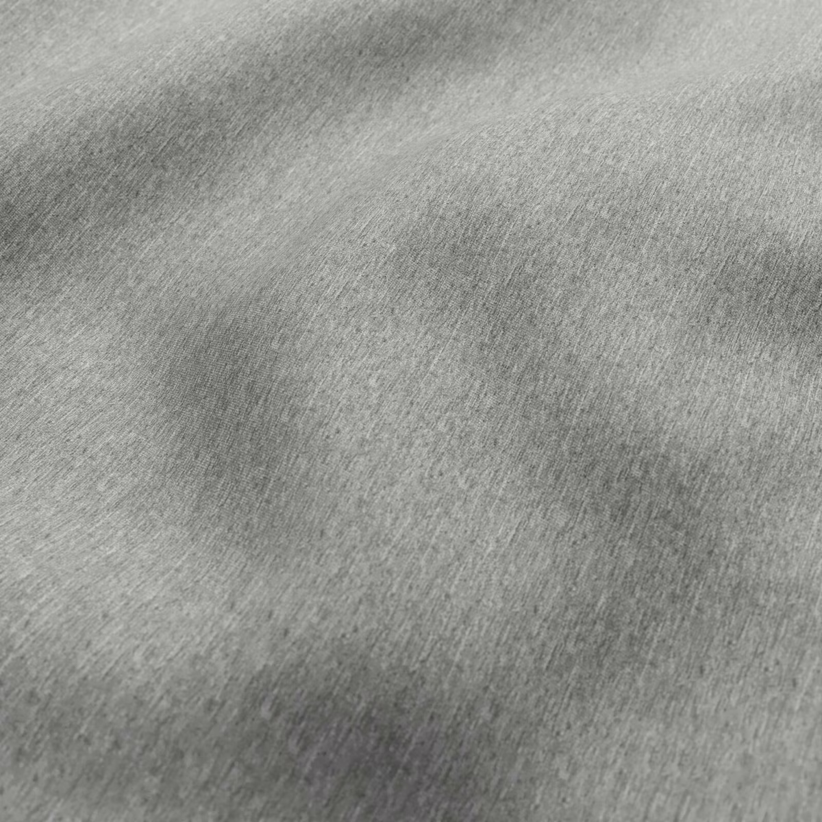 Cool London grey fabric with softly brushed, subtly mottled directional texture