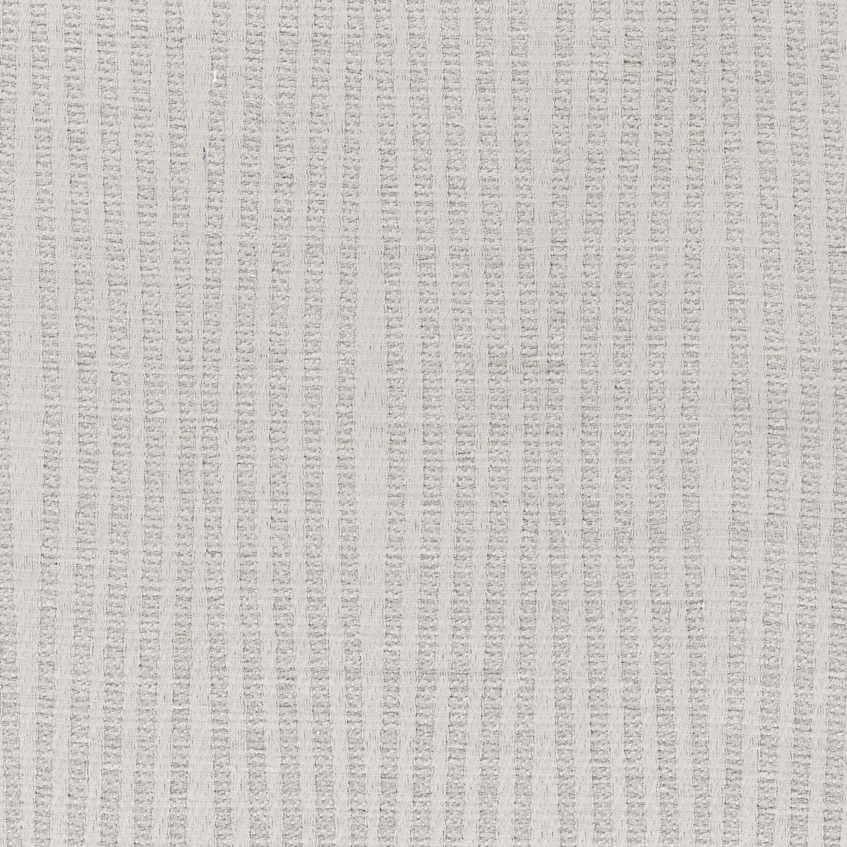 Pale beige woven textile with fine irregular vertical striations and tactile texture