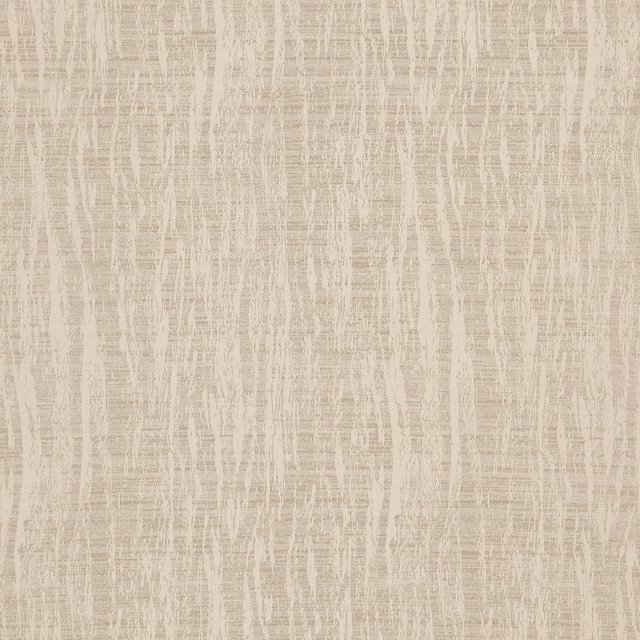 Warm caramel beige woven fabric with irregular vertical striations and crosshatched texture