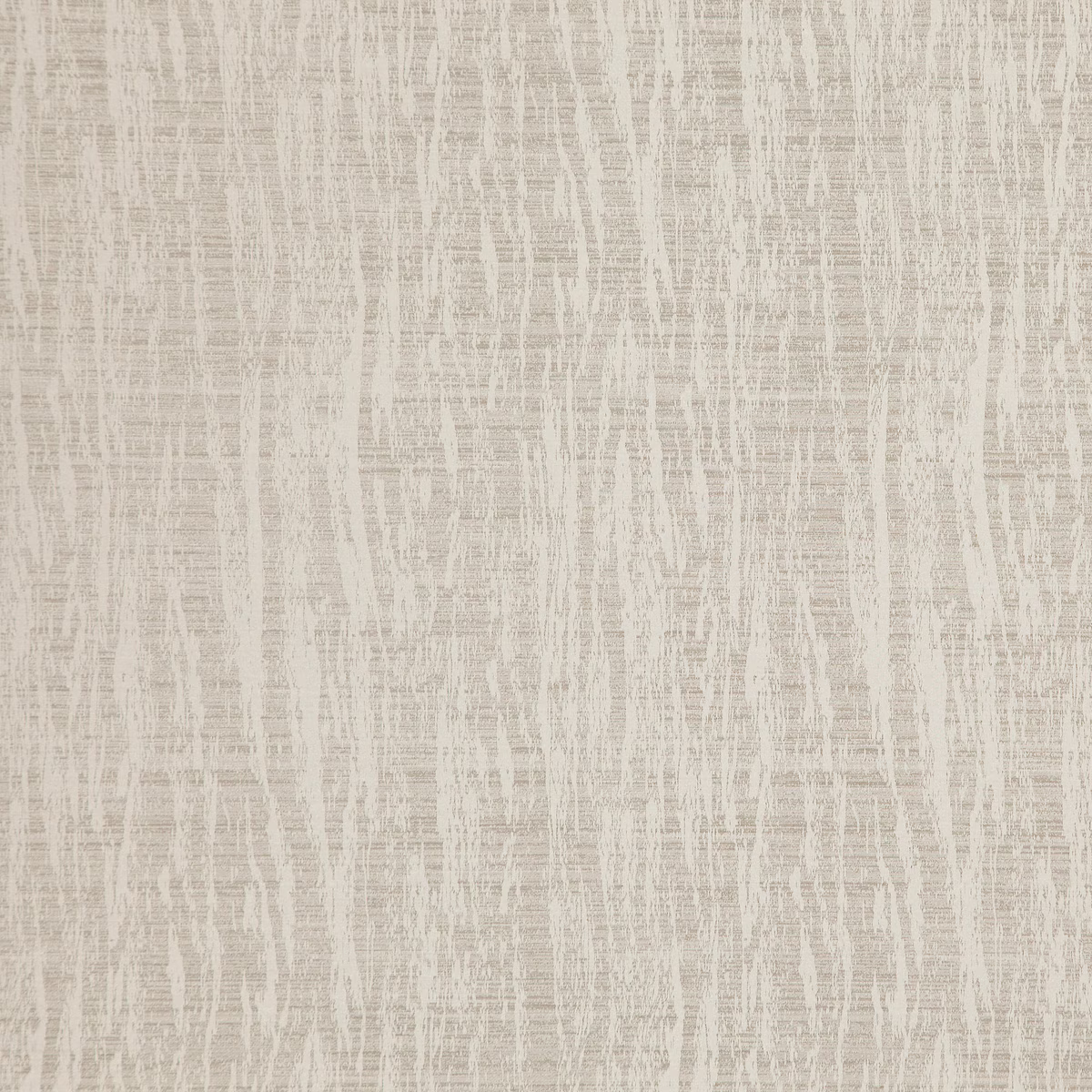 Pale champagne fabric with irregular vertical strié lines and fine crosshatched woven texture