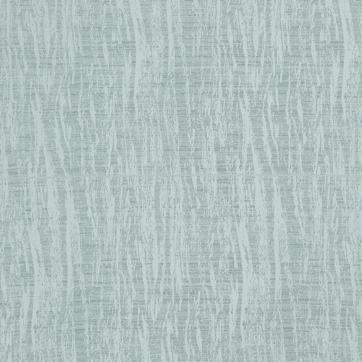 Pale seafoam blue-green fabric with broken vertical strié and fine crossweave texture