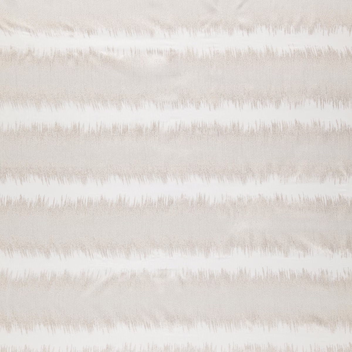 Pale pearl fabric with feathery horizontal bands and softly mottled texture