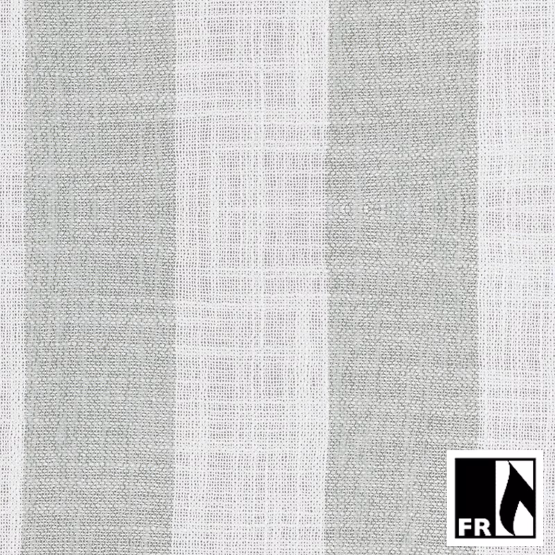 Pale seasage woven fabric with fine intersecting checks and softly mottled texture