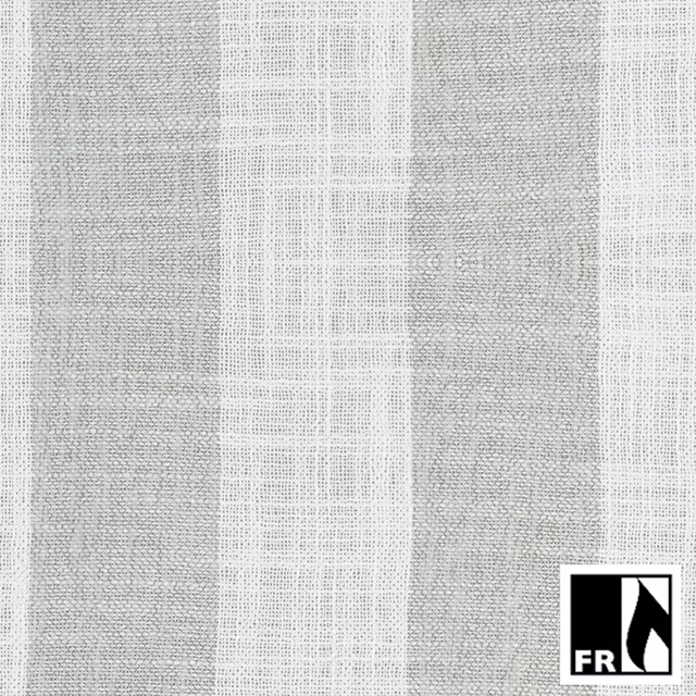 Pale seasage woven fabric with fine intersecting checks and softly mottled texture