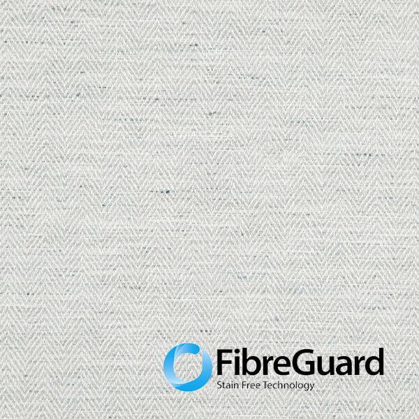 Pale seafoam woven fabric with a fine all-over chevron texture