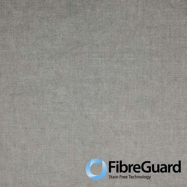 Cool nickel-grey plain weave with subtly mottled fine textile texture