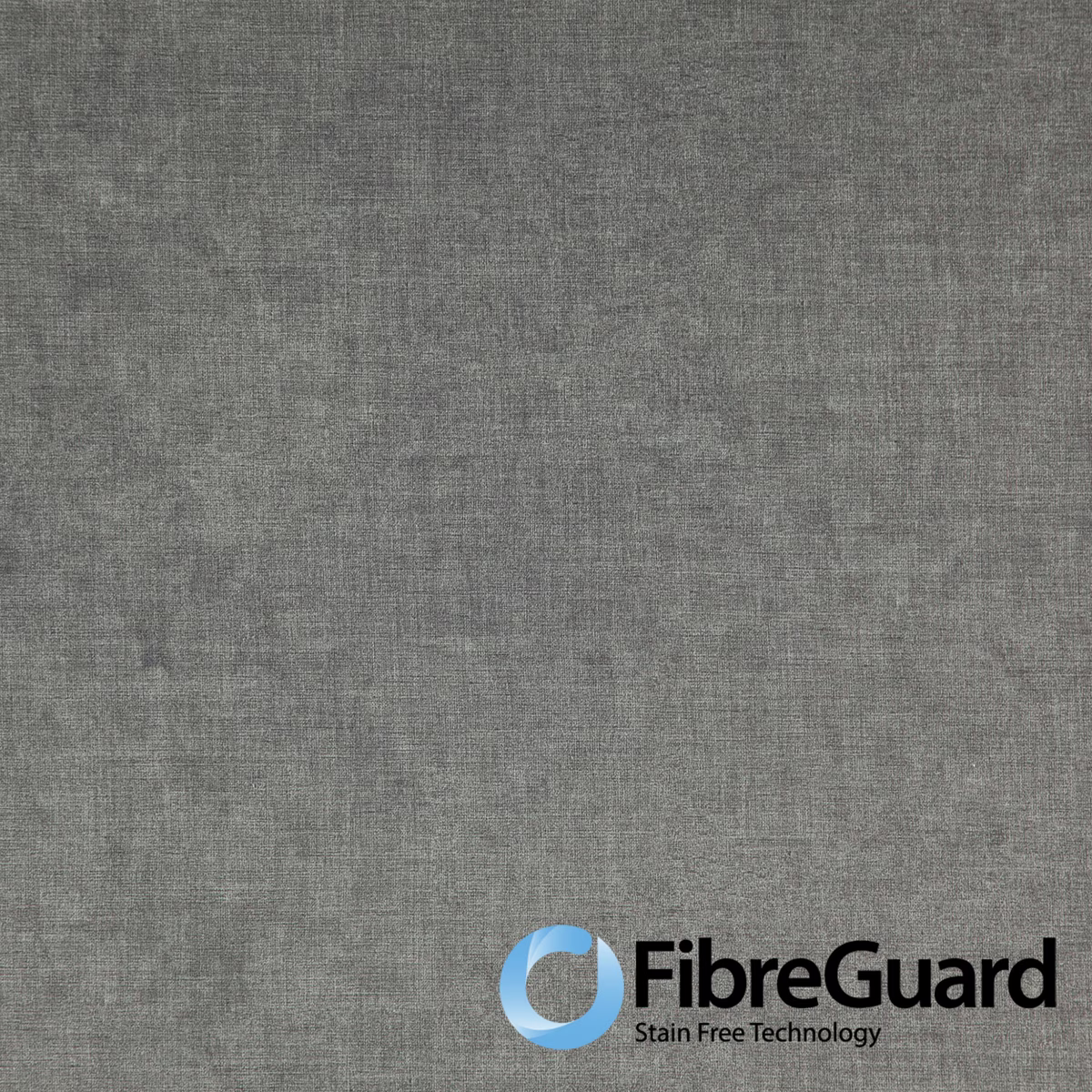 Cool steel-grey woven surface with subtle mottling and fine crosshatch texture