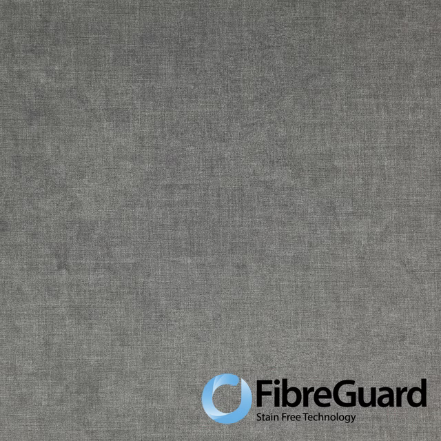 Cool steel-grey woven surface with subtle mottling and fine crosshatch texture