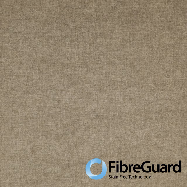 Warm sand-taupe woven fabric with subtle mottled texture