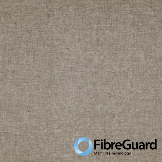Warm biscuit taupe fabric with a fine mottled weave and softly textured surface