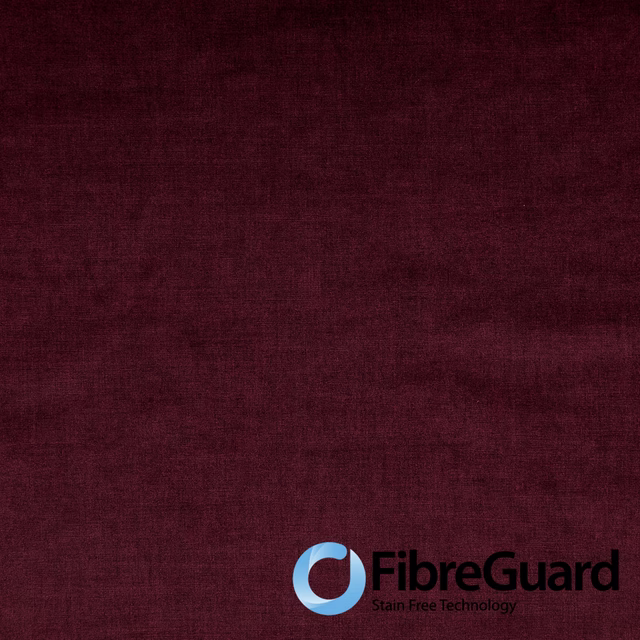 Deep burgundy woven fabric with subtle horizontal tonal variation