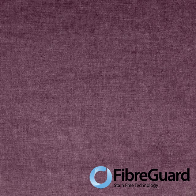 Dusky mauve-plum fabric with a softly mottled fine woven surface