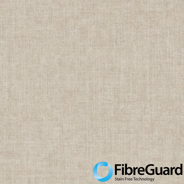 Warm oatmeal-beige woven fabric with a fine flecked linen-like texture