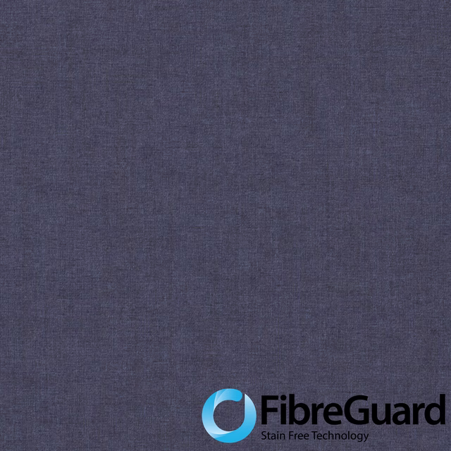 Deep midnight blue-grey fabric with a fine, softly mottled woven texture
