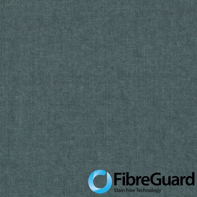 Muted petrol blue-green plain weave with fine mottled texture