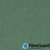 Muted country-green plain weave with softly mottled, fine-grained texture