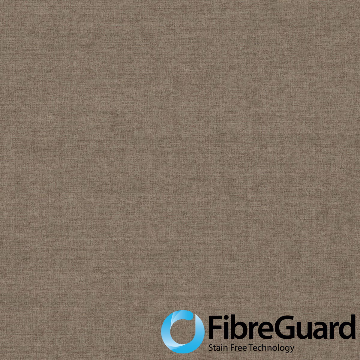 Warm taupe-brown Driftwood fabric with a finely mottled plain weave