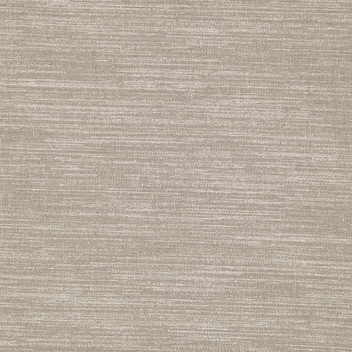 Warm taupe woven fabric with fine horizontal slub lines and softly varied texture