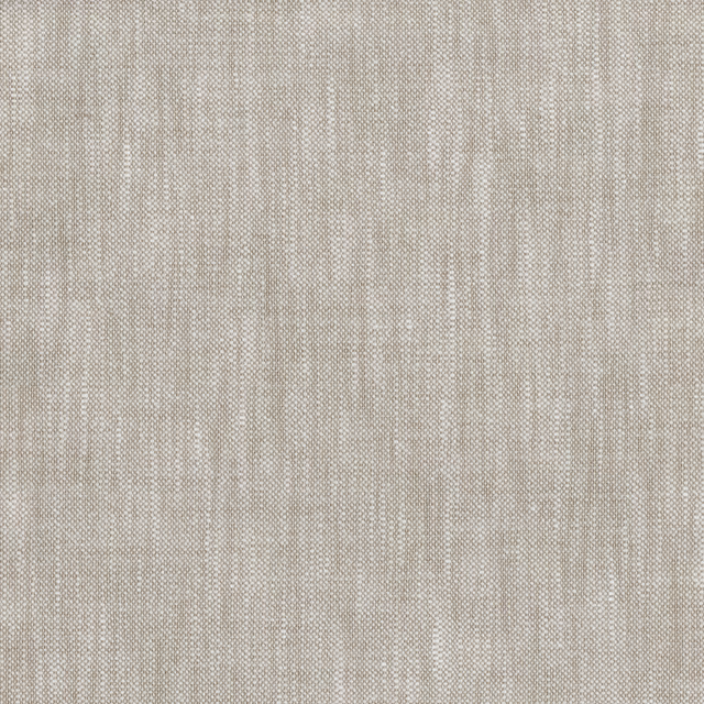 Pale flax-beige woven swatch with fine vertical slubs and softly mottled texture