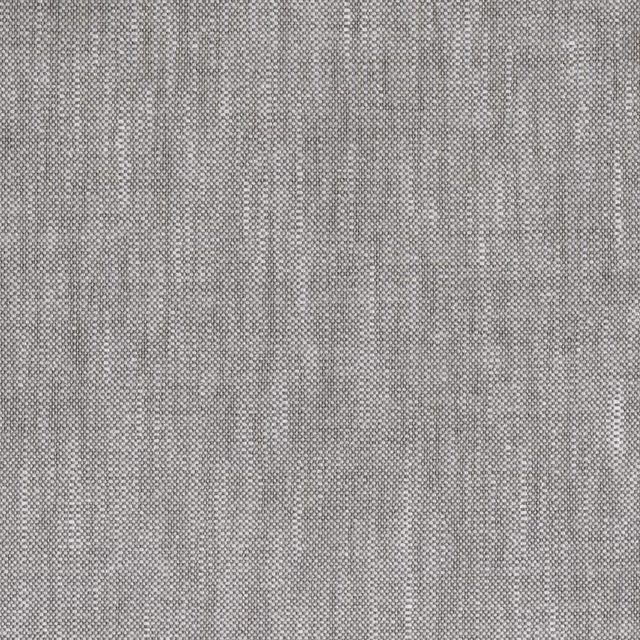Soft silver-grey Freya fabric with fine crosshatch weave and broken vertical bands