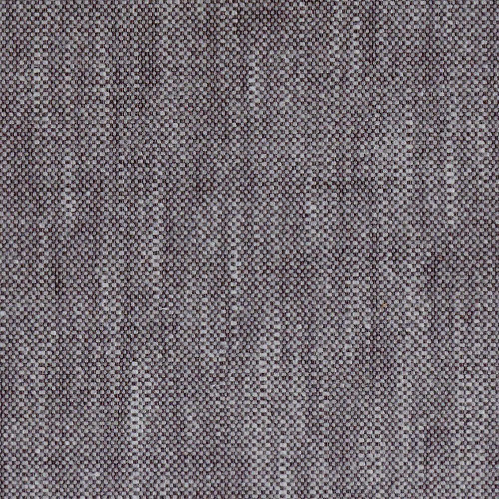 Charcoal grey Cinder textile with tiny flecks, compact weave and vertical tonal bands