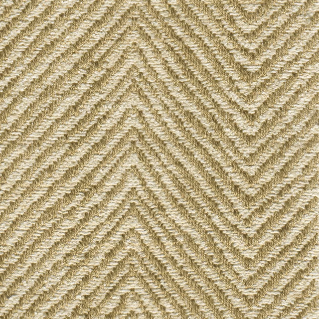 Warm sesame woven chevrons with ivory ribs and softly flecked taupe texture