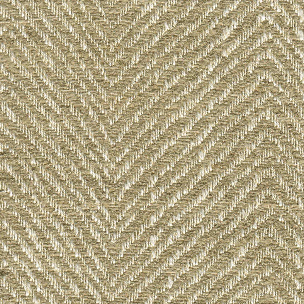 Warm greige Pumice fabric with dense raised chevron weave and subtle tonal variation