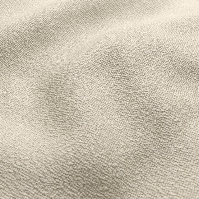 Warm shortbread beige fabric with a dense, softly nubby woven texture