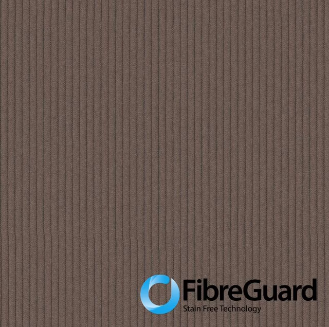 Deep espresso-brown textile with closely spaced vertical ribs and a tactile surface