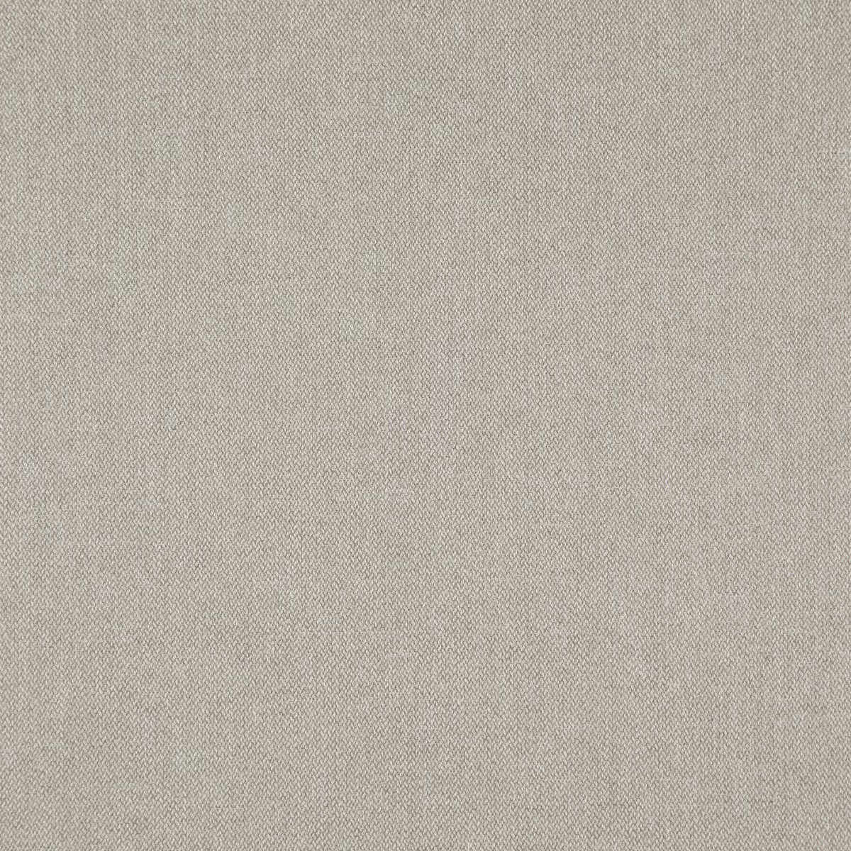 Pale Seashell greige fabric with fine broken herringbone weave and matte texture