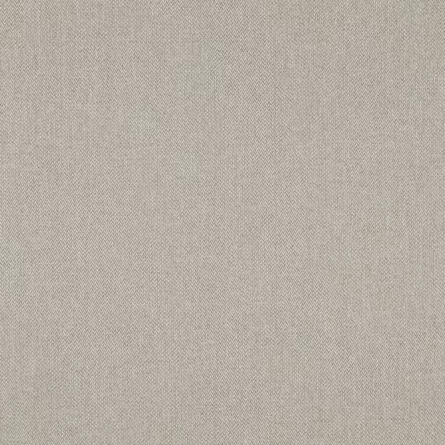 Pale Seashell greige fabric with fine broken herringbone weave and matte texture