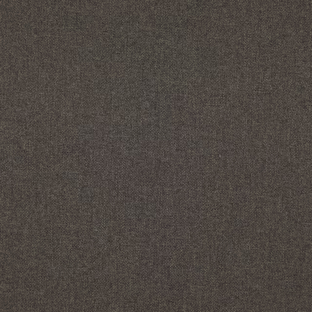 Close view of dark sepia-brown fabric with a fine, even woven grain