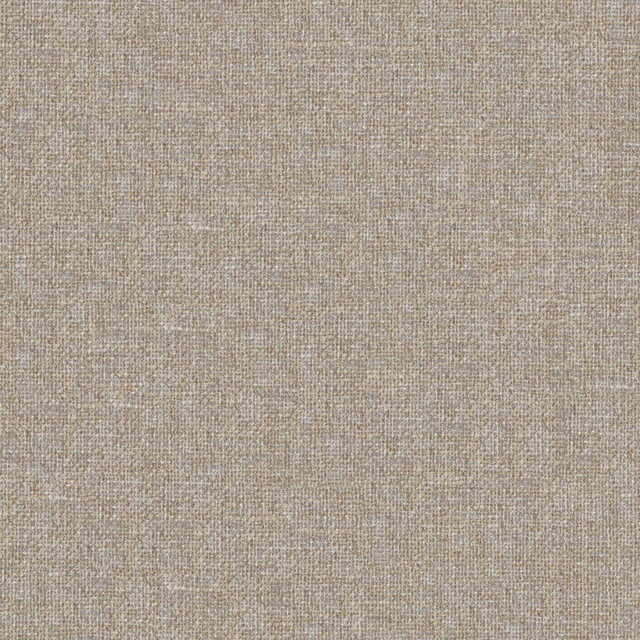 Warm brass-beige woven fabric with fine flecks and a softly textured surface