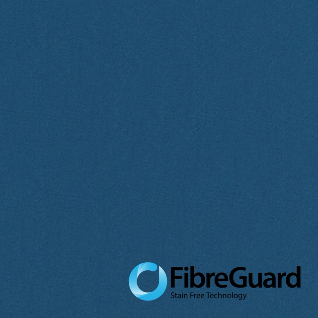 Deep petrol-blue plain fabric with a finely textured, softly mottled surface