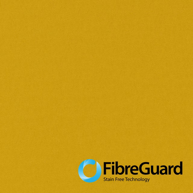Warm mustard-yellow plain fabric with a subtle, even woven texture