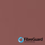 Close-up of muted wine-red Granada fabric with subtle vertical woven texture