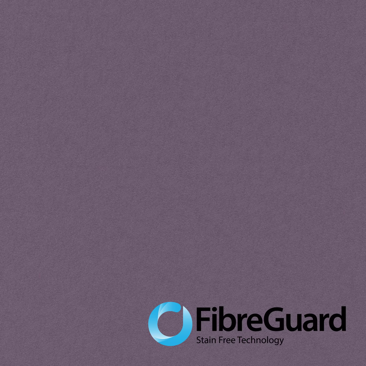 Muted heather-purple textile swatch with a softly mottled, plain-woven surface