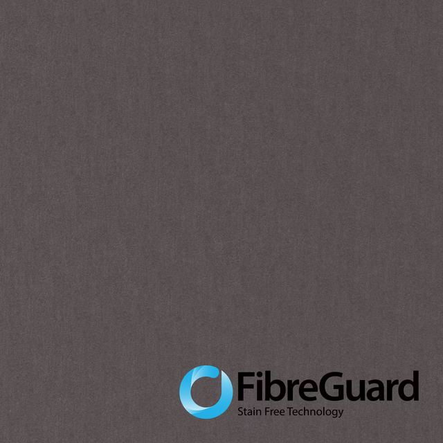 Deep warm grey Granada fabric with subtle vertical mottled weave texture